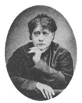 Photo of H.P. Blavatsky.